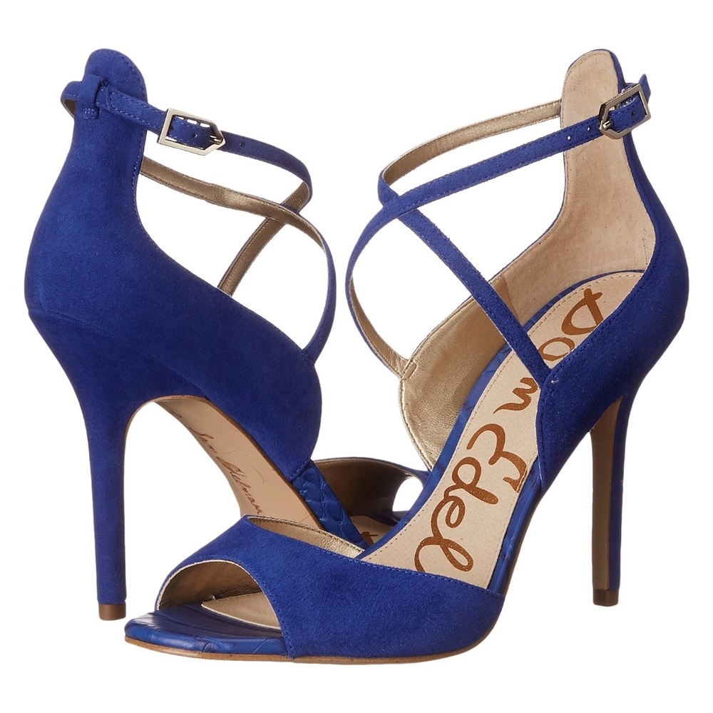 Sam Edelman Audrey in Blue Suede